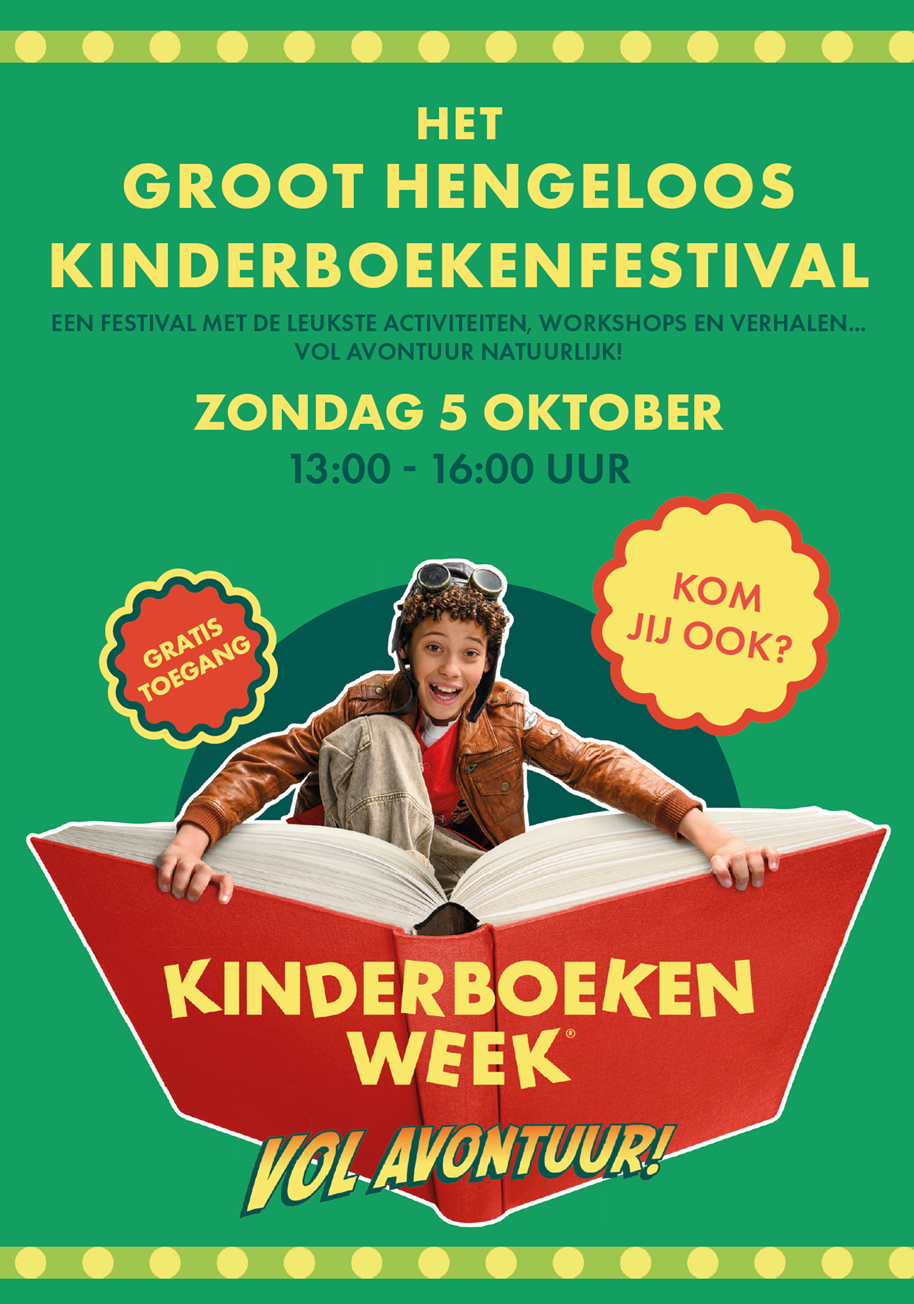 Flyer Kinderboekenfestival 2025